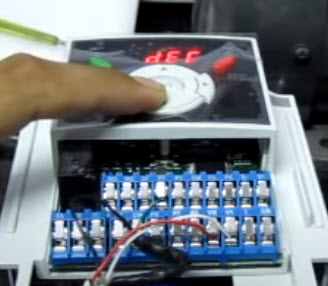 cài đặt thời gian giảm tốc biến tần IG5A
