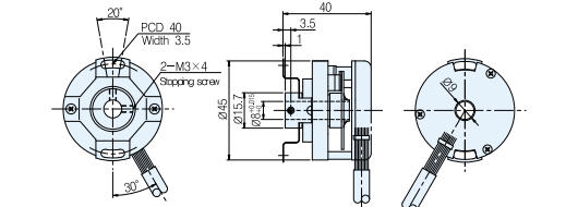 Giải mã thông số Encoder LS Mecapion (Metronix) H45