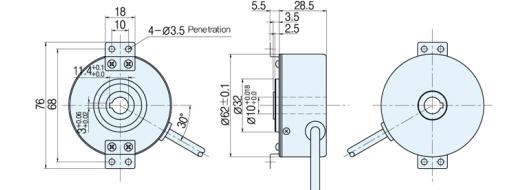 Giải mã thông số Encoder LS Mecapion (Metronix) H62